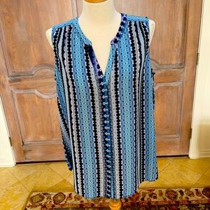 Not Your Daughter’s Jeans (NYDJ) Sleeveless High Low Tunic